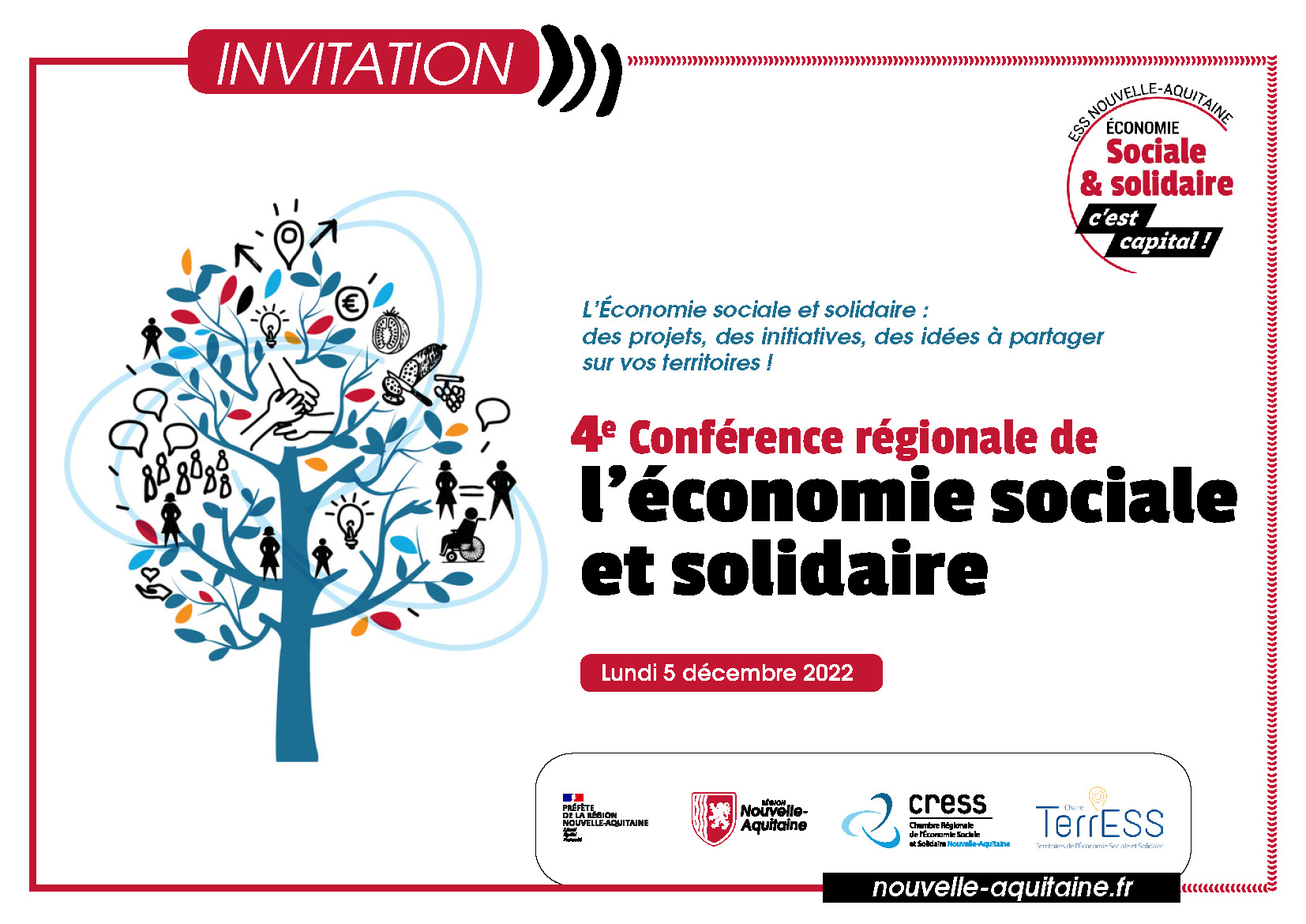 Conférence régionale de l'ESS Mois de l'ESS